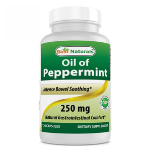 Best Naturals, Peppermint Oil, 250 mg, 120 Caps