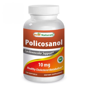 Best Naturals, Policosanol, 10 mg, 120 Caps