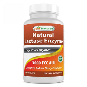 Best Naturals, Lactase Enzyme, 180 Tabs