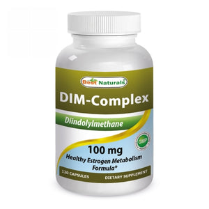 Best Naturals, DIM Complex, 100 mg, 120 Caps