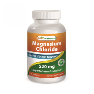 Best Naturals, Magnesium Oxide, 500 mg, 180 Tabs