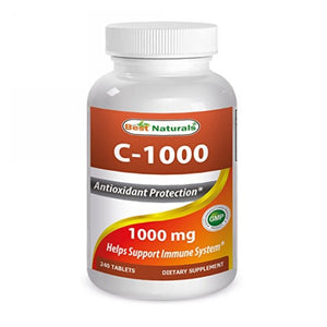 Best Naturals, Vitamin C -1000, 240 Tabs