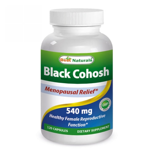 Best Naturals, Black Cohosh, 540 mg, 120 Caps