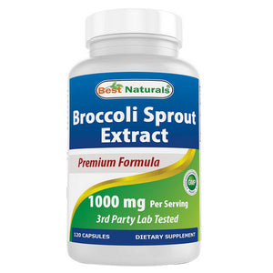 Best Naturals, Broccoli Sprout Extract, 1000 mg, 120 Caps