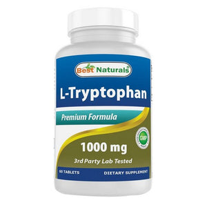 Best Naturals, L-Tryptophan, 1000 mg, 60 Tabs