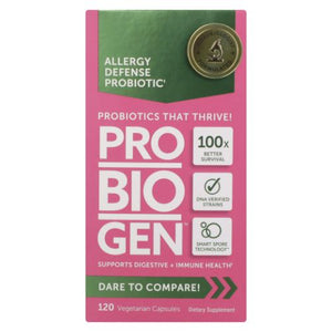 Probiogen, Allergy Defense Probiotic, 120 Caps