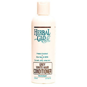 Herbal Glo, Grey - White Hair Conditioner, 8.5 Oz