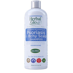 Herbal Glo, Psoriasis & Itchy Scalp Shampoo, 12 Oz