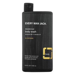 Every Man Jack, Oil Defense Body Wash, 16.9 Oz