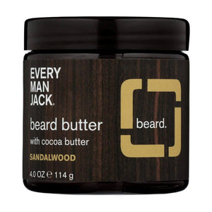 Every Man Jack, Beard Butter Sandalwood, 4 Oz
