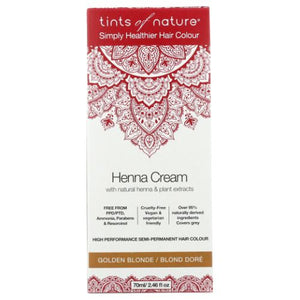 Tints of Nature, Henna Cream, Golden Brown 2.46 Oz