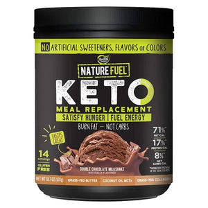 Natural Fuel, Keto Meal Replacement Shake, Chocolate 16 Oz
