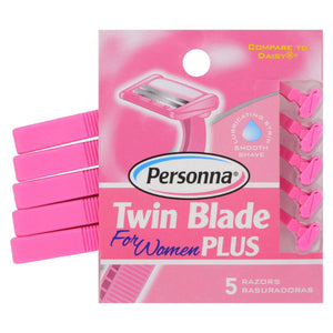 Personna, Twin Blade Plus for Women, 5 Razors