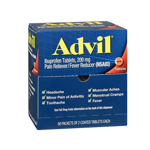 Tums, Advil Ibuprofen Coated Tabs, 100 Tabs