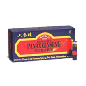 Imperial Elixir / Ginseng Company, Chinese Red Panax Ginseng Extractum - Vials, 30x10 Cc