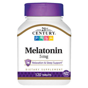 21st Century, 21st Century Melatonin, 120 Tabs