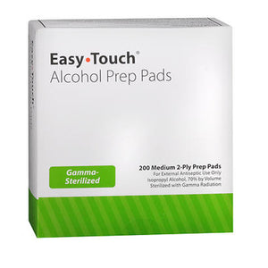 Mhc Medical Products, Easy Touch Alcohol Prep Pads, 200 Each