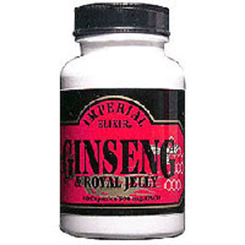 Imperial Elixir / Ginseng Company, Ginseng and Royal Jelly, 100 Caps