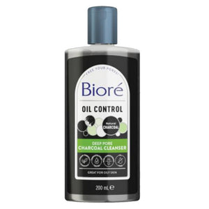 Biore, Biorý Deep Pore Charcoal Cleanser, 6.77 Oz