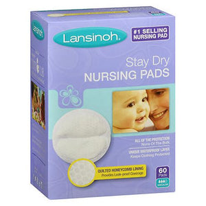 Lansinoh Laboratories, Lansinoh Stay Dry Nursing Pads Medium, 60 Each
