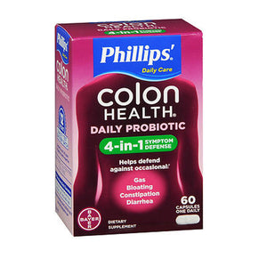Phillips, Phillips' Colon Health Daily Probiotic Capsules, 60 Caps