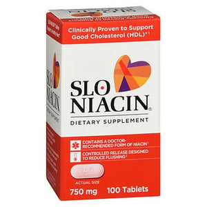 Thera-Gesic, Slo-Niacin, 750 mg, 100 Tabs