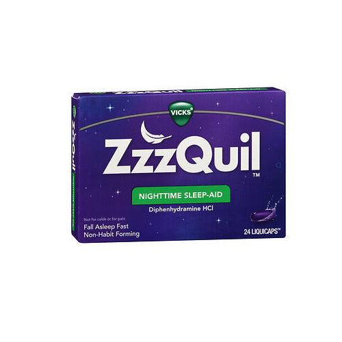 Zzzquil, Zzzquil Nighttime Sleep-Aid, 24 Each