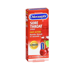 Chloraseptic, Chloraseptic Sore Throat Spray Pocket Pump Cherry, 0.67 Oz