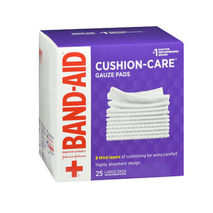 Band-Aid, Band-Aid Gauze Pads Large, 25 Each