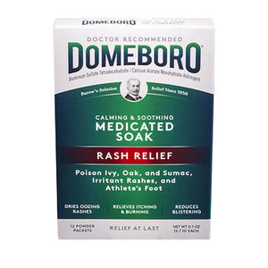 Domeboro, Domeboro Soothing Soak Powder Packets, 12 Each
