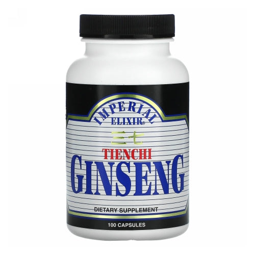 Imperial Elixir / Ginseng Company, Tienchi Ginseng, 100 Caps