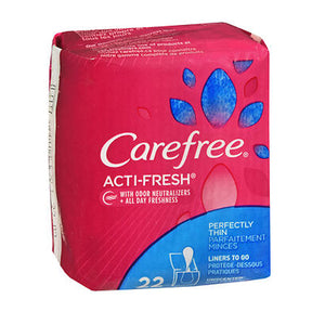 Carefree, Carefree Acti-Fresh Body Shape Pantiliners Perfectly Thin Unscented, 22 Each
