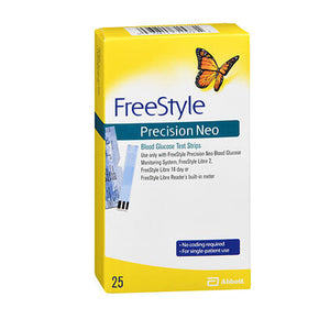 Freestyle, FreeStyle Precision Neo Blood Glucose Test Strips, 25 Each