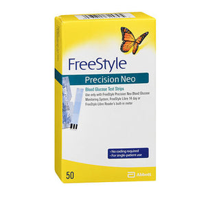 Freestyle, FreeStyle Precision Neo Blood Glucose Test Strips, 50 Each
