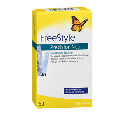 Freestyle, FreeStyle Precision Neo Blood Glucose Test Strips, 50 Each