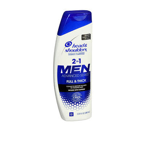 Head & Shoulders, Head & Shoulders Men Advanced Series Full & Thick 2 In 1 Dandruff Shampoo + Conditioner, 12.8 Each