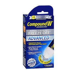 Med Tech Products, Compound W Accu-Freeze Freeze Off Advanced Wart, 15 Each