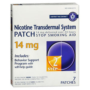 Habitrol, Habitrol Nicotine Transdermal System Patches Step 2, 14 mg, 7 Each