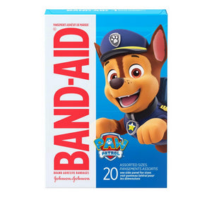 Band-Aid, Band-Aid Bandages Nickelodeon Paw Patrol Assorted Sizes, Count of 20