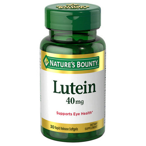Nature's Bounty, Nature's Bounty Lutein, 40 mg, 30 Softgels