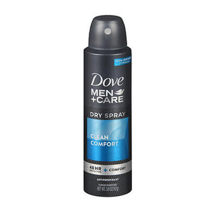Dove, Dove Men + Care Antiperspirant Dry Spray Clean Comfort, 3.8 Oz