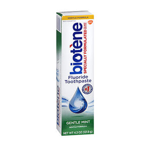 Biotene, Biotene Fluoride Toothpaste Gentle Mint, 4.3 Oz