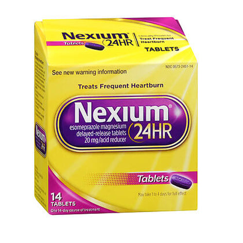 Nexium 24HR, Nexium 24Hr Acid Reducer Tablets, 14 Tabs