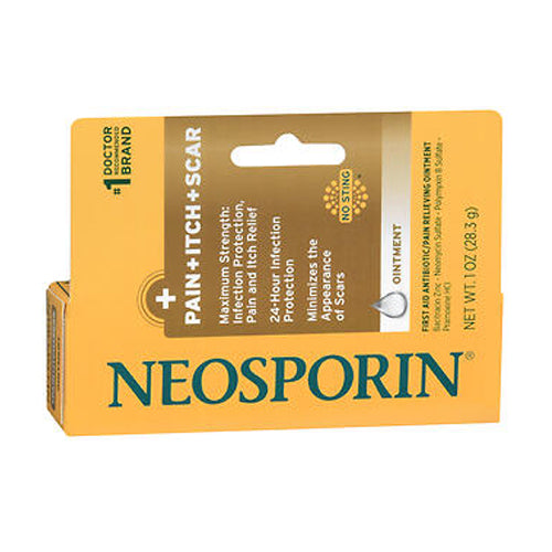 Neosporin, Neosporin + Pain - Itch & Scar Ointment, 1 Oz
