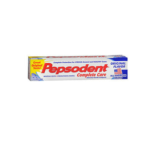 Pepsodent, Pepsodent Complete Care Anticavity Fluoride Toothpaste Original Flavor, 5.5 Oz