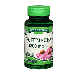 Nature's Truth, Nature's Truth Echinacea Quick Release Capsules, 1300 Mg, 100 Caps