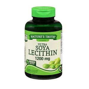 Nature's Truth, Nature'S Truth Ultra Soya Lecithin Quick Release Softgels, 1200 Mg, 120 Caps