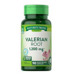 Nature's Truth, Nature'S Truth Valerian Root Quick Release Capsules, 1200 mg, 90 Caps