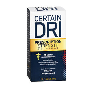 Certain Dri, Certain Dri Prescription Strength Clinical Anti-Perspirant Roll- On, 1.2 Oz