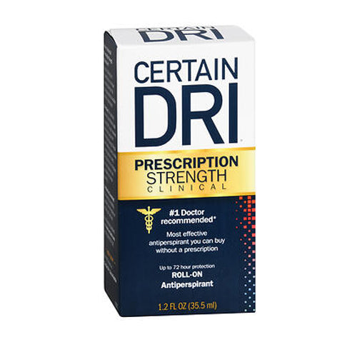 Certain Dri, Certain Dri Prescription Strength Clinical Anti-Perspirant Roll- On, 1.2 Oz